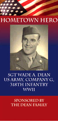 Hometown hero banner sample