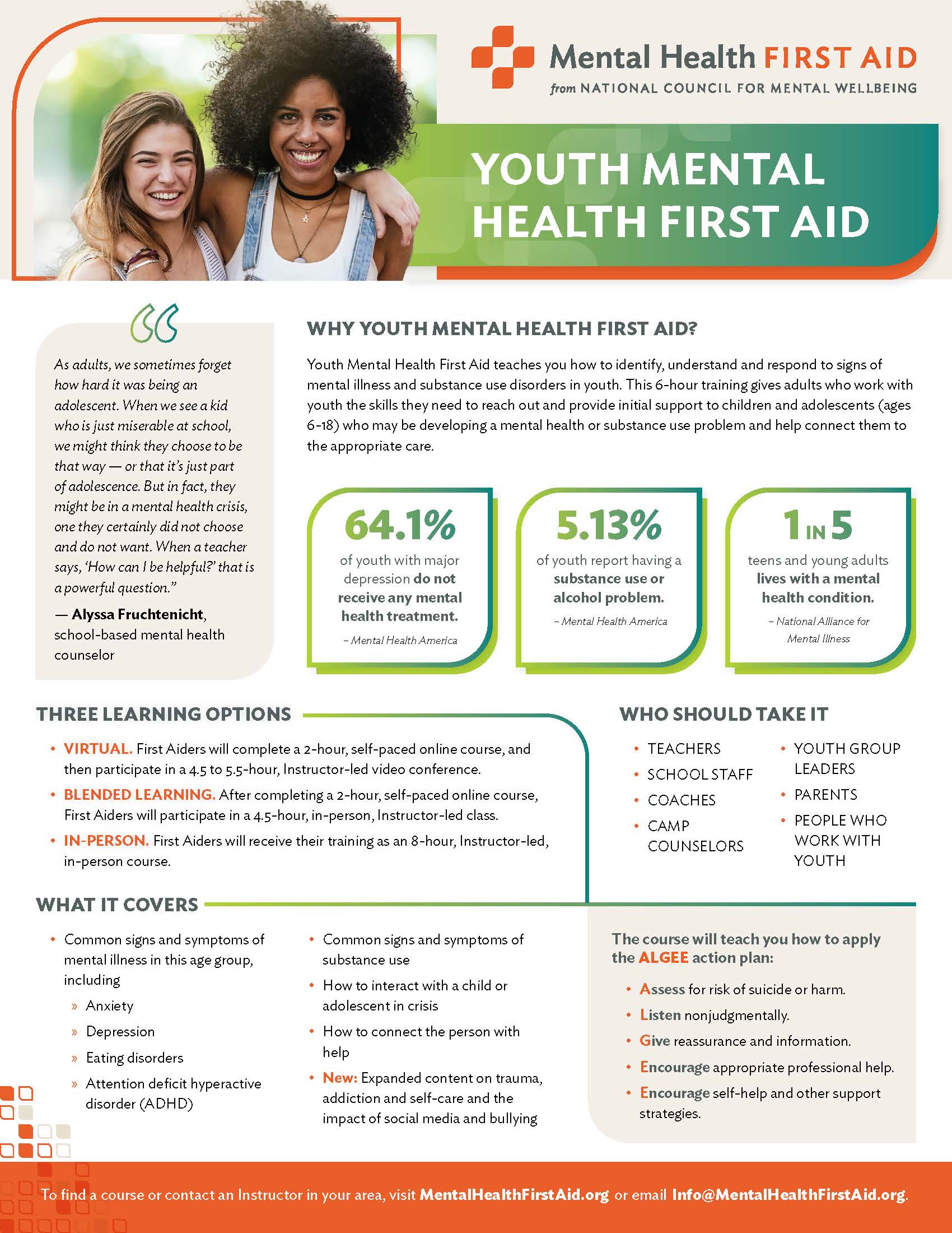Youth MHFA One-Pager